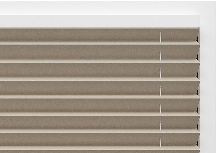 Solaris, Pumice - Stick Fit Pleated Blind - Image 10